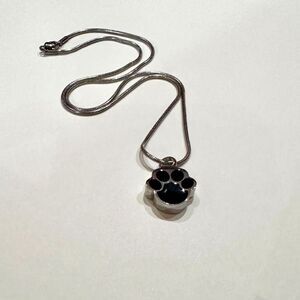 Pet Paw Memorial Pendant Cremation Urn Necklace